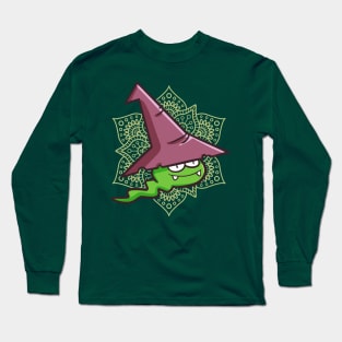 Little Green Ghost Long Sleeve T-Shirt